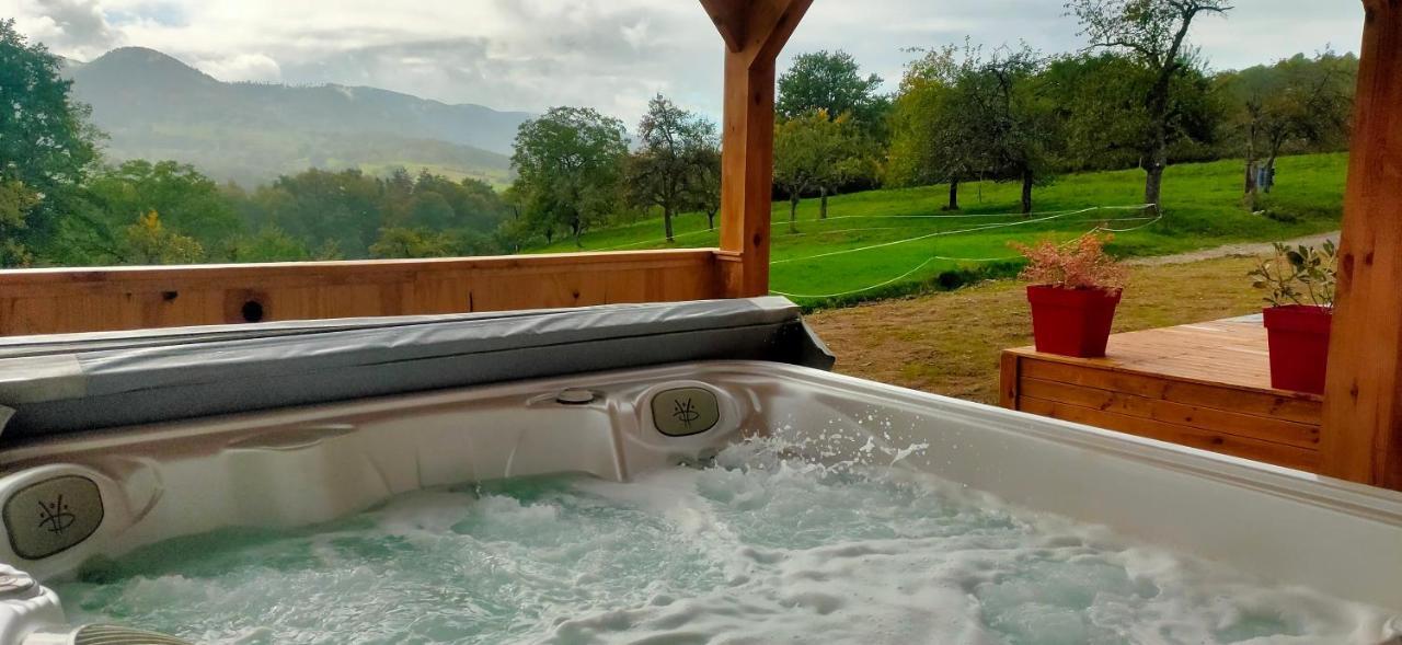 Sauna Spa La Bellevue Triembach-au-Val Eksteriør bilde